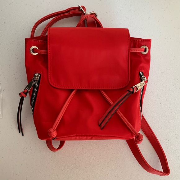 Madden Girl Mini Red Backpack - Picture 9 of 10